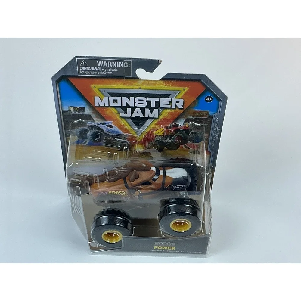 Monster‎ Jam Horse Power Truck Series 37 1/64 Scale Diecast Toy NEW